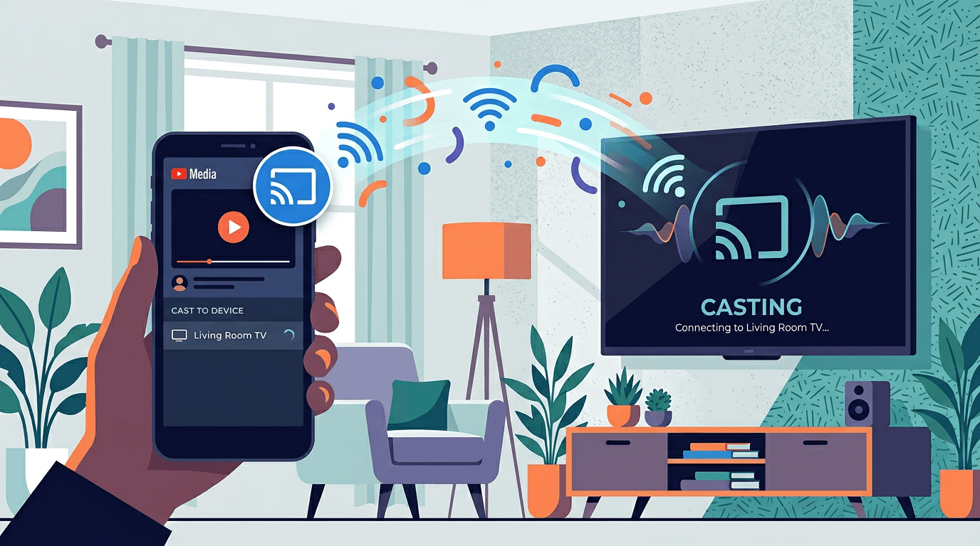 Connect phone to Roku for mirroring